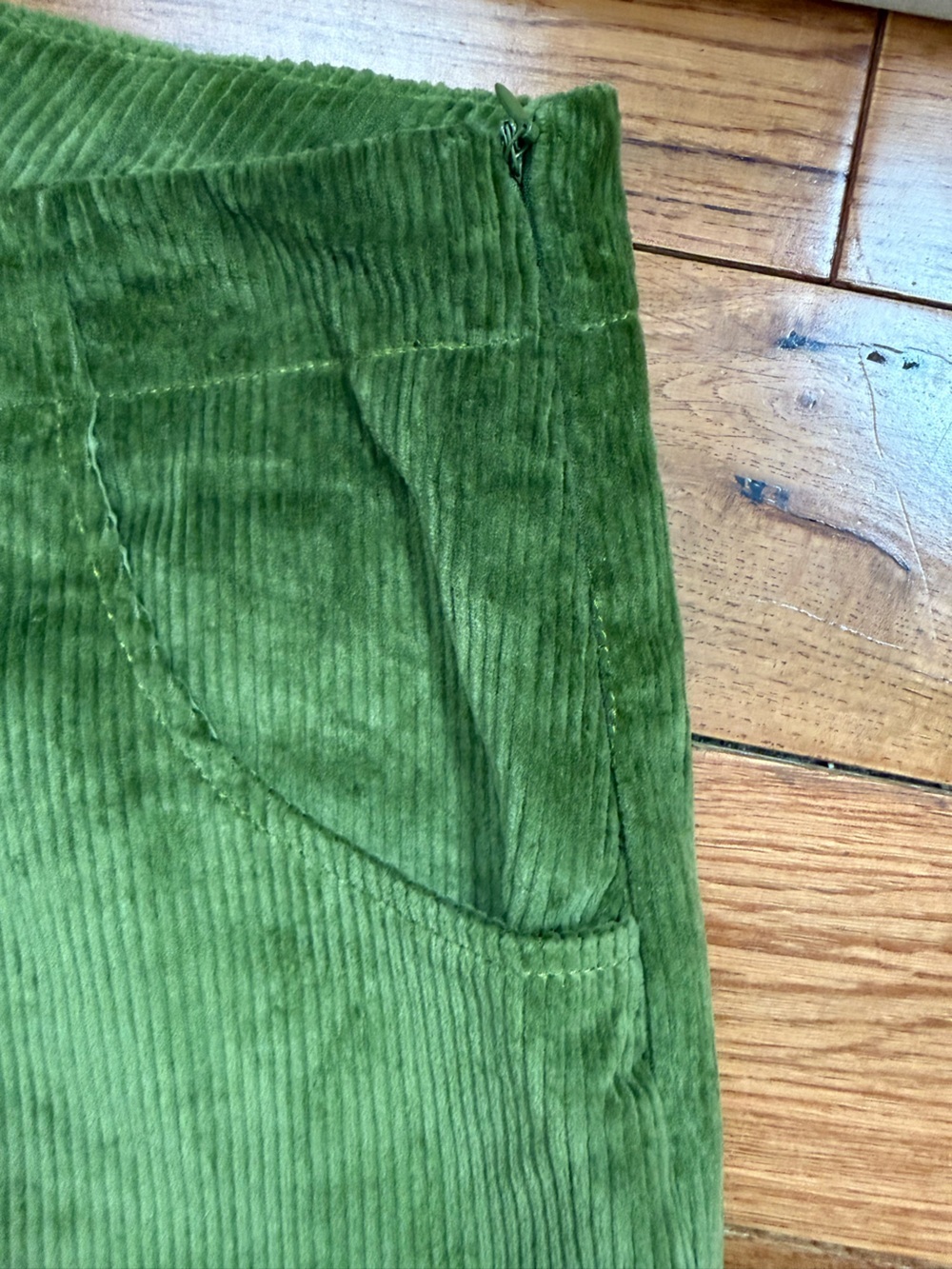 Current Mood by DollsKill Retro Style Corduroy Wide Flare Leg Pants NWT - Picture 3 of 8